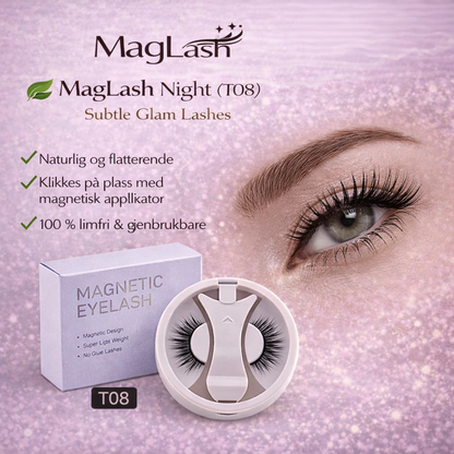 MagLash - Magnetiske vipper. Klikk på. Klikk av.