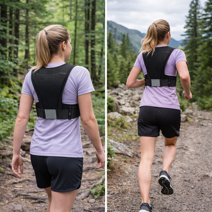 Løpevest med Vanntett Telefonlomme & Touch-Skjerm – Pustende Neopren