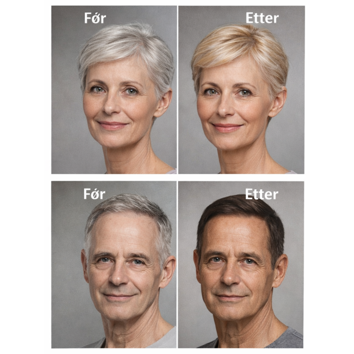 QuickColor – Hair Color Shampoo med Arganolje 🌿✨