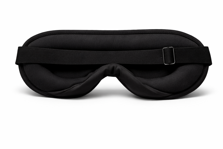 💤 Sovemaske i silk-sateng – Komfort og mørke for bedre søvn